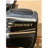 Image 3 : Joe Rocket Black Leather Motorcycle Gloves, Size 58