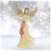 Image 1 : HoyechiÂ 5FT Outdoor Angel Christmas Decoration â€“ Pre-Lit Outdoor Christmas Deco