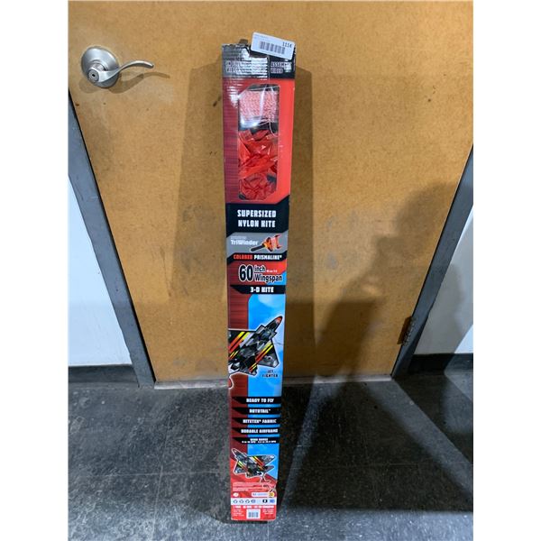 Supersized Nylon Kite 60-Inch Wingspan With TriWinder, Ready to Fly