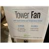 Image 4 : Seville Classics UltraSlimline Tower Fan With Touch Control and Temperature Sensor
