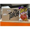 Image 1 : Takis Kaboom Ketchup-Sriracha Flavored Corn Tortilla Rolls, 14 x 280g