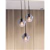 Image 1 : Empire Lighting Grammercy 3-Light Pendant with Matte Black Finish