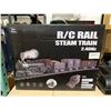 Image 3 : Remo R/C Rail Steam Train 2.4GHz Electric Train Set