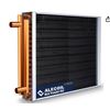 Image 1 : Alecoil 18Ã—20 Water to Air Heat Exchanger with 1â€œ Copper Ports Hot Wate