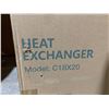 Image 3 : Alecoil 18Ã—20 Water to Air Heat Exchanger with 1â€œ Copper Ports Hot Wate