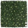 Image 1 : Golden Select Artificial Hedge Wall Panel with Lights, 1 m2 Coverage