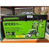 Image 2 : Greenworks 2100-PSI 1.2-GPM Cold Water Electric Pressure washer with 4-in Spray Tips