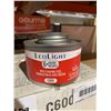 Image 3 : LeoLight Vesta Heat C600 Screw Top Wick Chafing Fuel (24 Units, 240g Each)