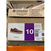 Image 2 : Menâ€™s Ortholite Brown Shoes, Size 10, Comfort Foam Insoles