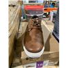 Image 5 : Menâ€™s Ortholite Brown Shoes, Size 10, Comfort Foam Insoles