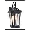 Image 1 : LUTEC Traditional Outdoor Wall Light, Model 1806322, Matte Black Finish