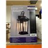 Image 2 : LUTEC Traditional Outdoor Wall Light, Model 1806322, Matte Black Finish