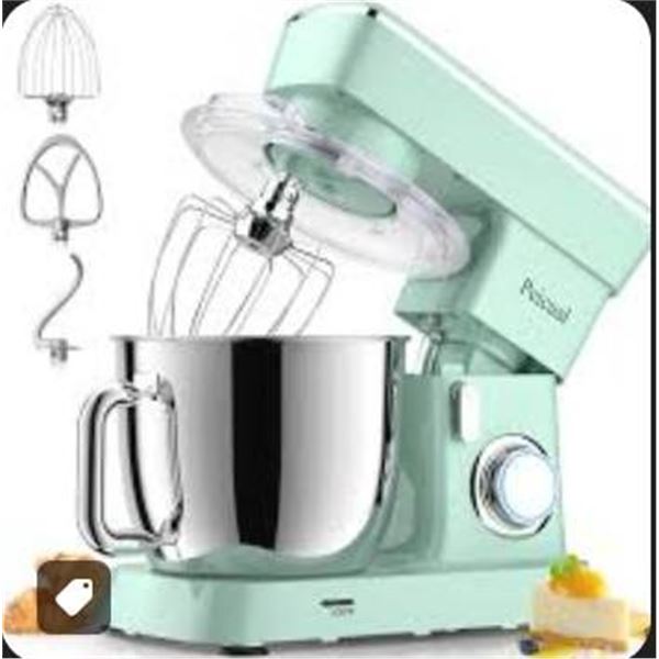 Peicual Stand Mixer, 6QT 10+P Speed Tilt-Head Kitchen Electric Mixer, Food Mixer with Stainless Stee