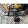 Image 1 : Kmoto ATV Flat Deck Trailer, Item 64552, With Heavy Duty Tires