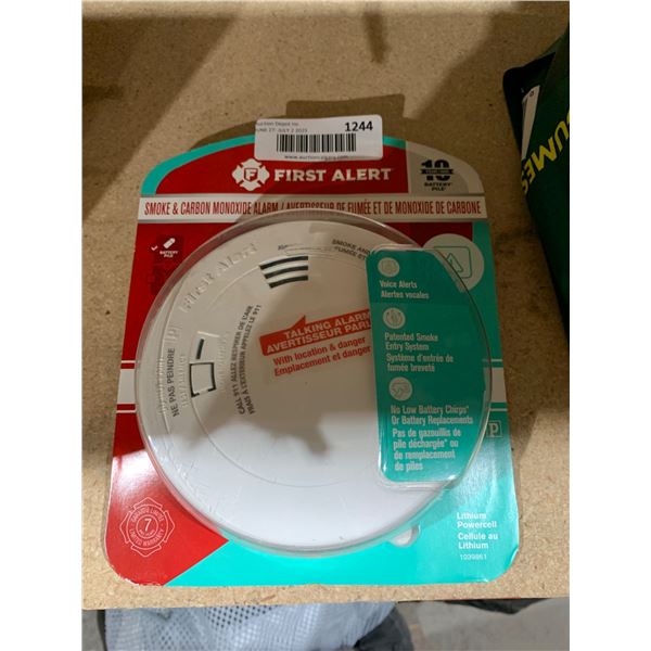 First Alert 1039861 Smoke and Carbon Monoxide Alarm with Voice Alerts