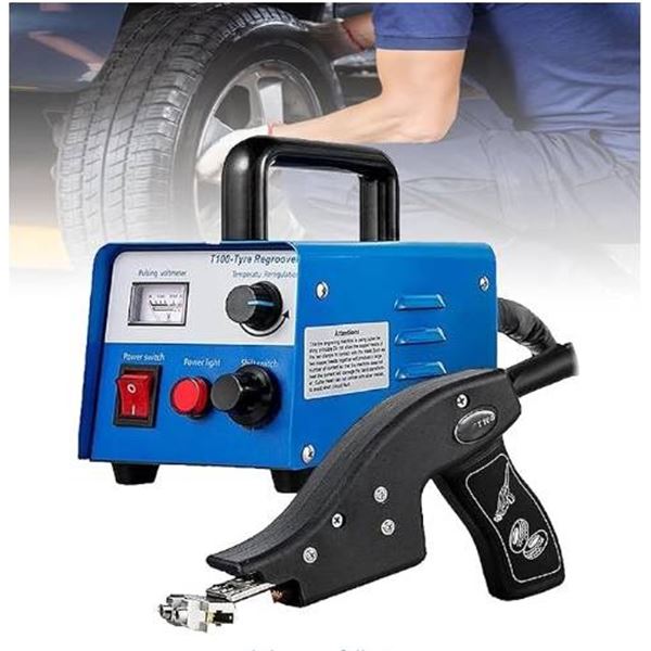 Manual Tire Groover, Electric tire Carving Machine, 400W Manual Truck Car Rubber Tire Grooving Slott