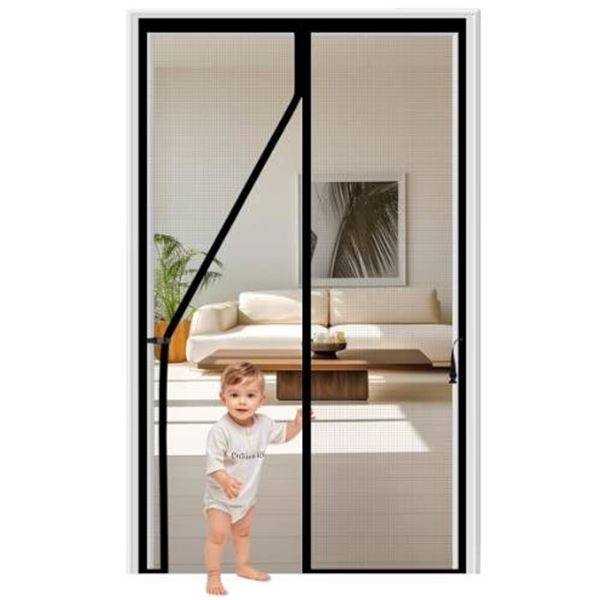 Climaloc Magnetic Screen Curtain 37 In x 83 In (94 cm x 211 cm)