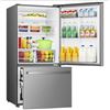 Image 1 : Hisense RB22A2FSE Bottom Freezer Refrigerator, 32 inch Width, ENERGY STAR Certified, 22.3 cu. ft. Ca