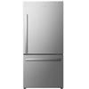 Image 2 : Hisense RB22A2FSE Bottom Freezer Refrigerator, 32 inch Width, ENERGY STAR Certified, 22.3 cu. ft. Ca