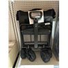 Image 2 : Foldable Utility Cart with All-Terrain Wheels and Storage Bag