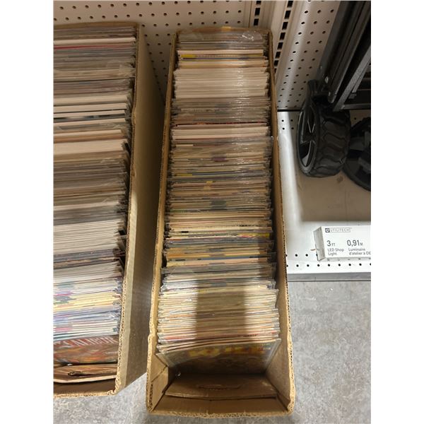 Comic Book Collection Featuring Various Titles and Issues