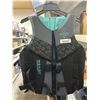 Image 1 : Hyperlite Adult Large Life Jacket with Buckles and Zipper Closure