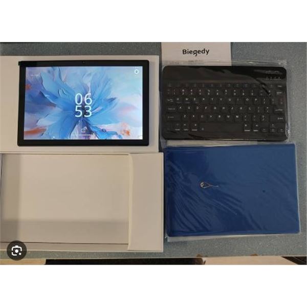 Biegedy B29 10.1 Inch Android 14 Tablet Octa-Core 128GB 5G Wifi 6 â€“ Black
