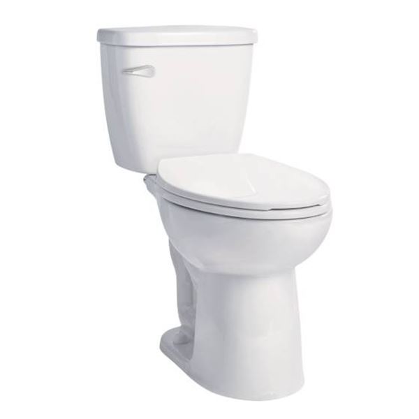 Water Ridge Two-Piece Toilet, White, Art. 2335832