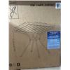 Image 4 : Commercial Faux Wood Bistro Table with Powder-Coated Steel Frame