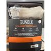 Image 2 : Sun+Blk Total Blackout Grommet Window Curtains, 2 Panels