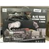 Image 2 : Oluidej R/C Rail Steam Train With 2.4GHz Remote Control