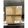 Image 2 : Lot of 2 WoshituÂ  Gold+Black Indoor Wall Lights