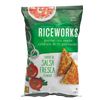 Image 1 : Riceworks Salsa Fresca Gourmet Rice Snacks, 12 x 155g