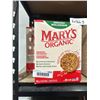 Image 1 : Maryâ€™s Organic Crackers, Gluten Free, 2 x 566 g