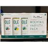 Image 2 : OlÃ© Non-Alcoholic Mocktail Variety Pack, 15 x 355mL Cans