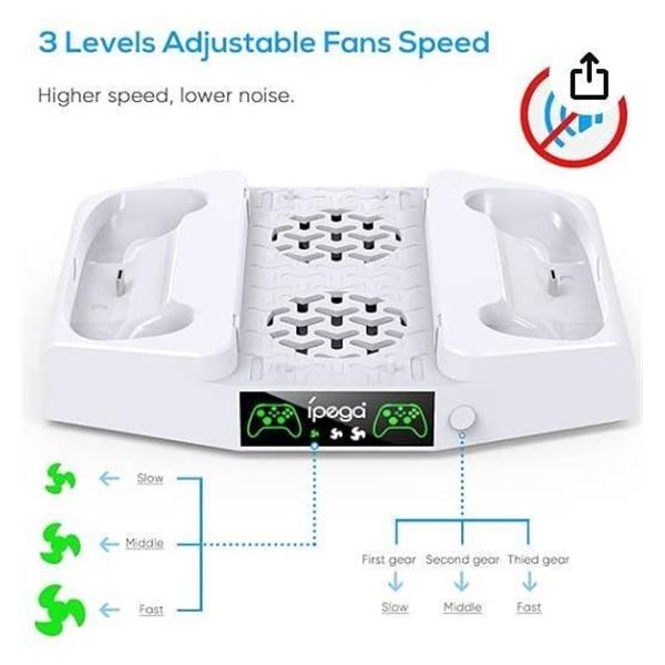 IPEGA Vertical Stand Charging Station for Xbox Series S with RGB Lighting