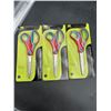 Image 1 : Lot of 3 Scissors with Stainless Steel Blades, 180 mm