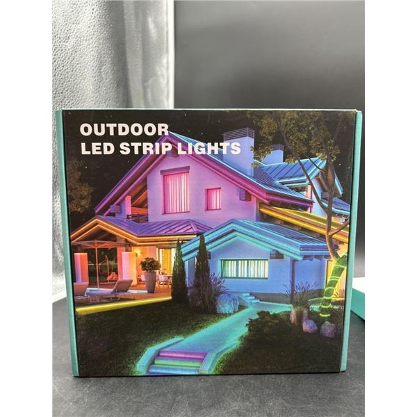 Ailbton Outdoor 60ft LED Strip Light, IP68 Waterproof with Music Sync & App Control