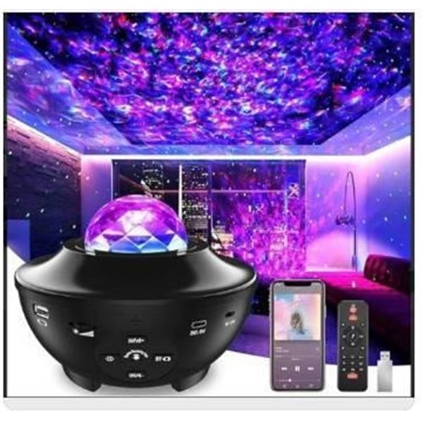 Galaxy Light Star Projector, Galaxy Projector Night Light Kids 4 in 1 w/21 Lighting Modes Starlight 
