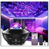 Image 1 : Galaxy Light Star Projector, Galaxy Projector Night Light Kids 4 in 1 w/21 Lighting Modes Starlight 