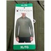 Image 2 : Spyder Men’s Long Sleeve Button-Up Shirt, XL Olive Green