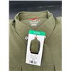 Image 3 : Spyder Men’s Long Sleeve Button-Up Shirt, XL Olive Green