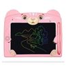 Image 1 : LCD Writing Tablet with Pink Cat Design and Stylus