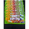 Image 1 : Fun Dip Assorted Flavors 40.5g  x 12 Cherry, Orange, Grape Flavors