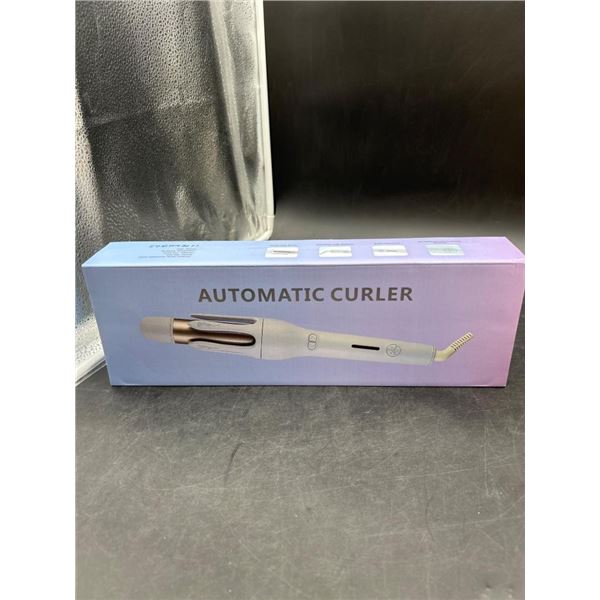 Automatic Hair Curler With LCD Display and 360-Degree Rotation