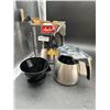Image 1 : Melitta Pour-Over Coffee Maker with Stainless Steel Carafe