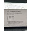 Image 3 : Rolling Pin with 4 Removable Thickness Rings, Stainless Steel Baking Roller Adjustable for Baking