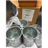 Image 2 : Mind Reader Galvanized Metal Planter Holder with Three Compartments