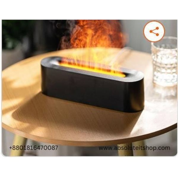 DQ709 FLAME AROMATHERAPY DIFFUSER QUIET USB AIR HUMIDIFIER
