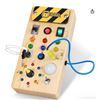 Image 1 : Wooden LED Busy Board for Ages 3+ With Model TC-1219